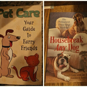 Dog training books, House Break Any Dog & Pet Your Guide to Furry Friends